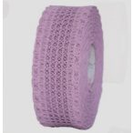 Dekor szalag hálós, csipkés 40mm x 10m - Mályvás lila