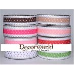 Dekorációs szalag (több színben) 15 mm/9,1m