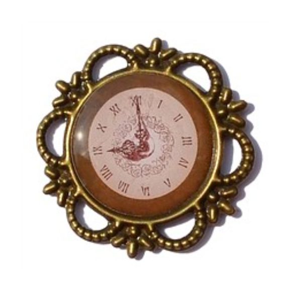 Öntapadós bross díszítő elem 3cm S/10db