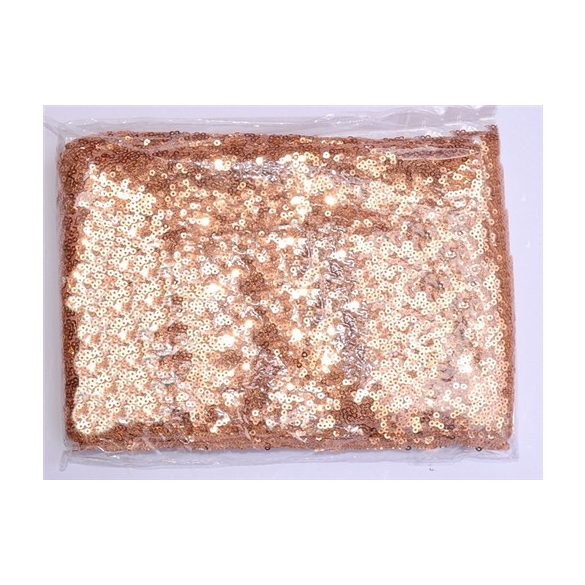 Flitteres anyag szegett szélű 30cm/2,75m