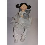 Lógó lábú angyal figura 5,5x6x8,5cm