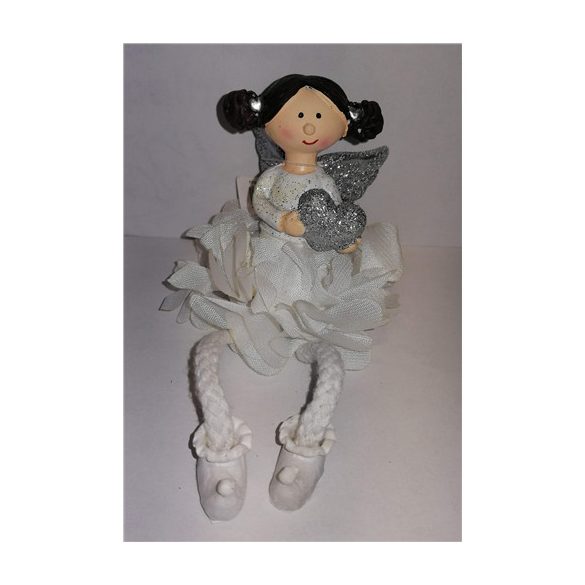 Lógó lábú angyal figura 5,5x6x8,5cm