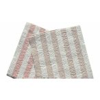   Dombornyomott csíkos luxury papír szalvéta 33x33cm, 3 rétegű - Több színben 20db/csom