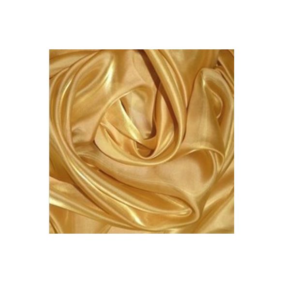 Szatén-organza 47cm/10m - Arany