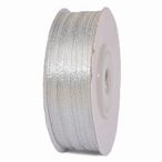 Szatén szalag 3 mm x 50 m - Ezüst