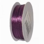 Szatén szalag 3 mm x 50 m - Padlizsán lila