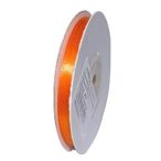 Szatén szalag 6mm/22,86m - Sötét narancs