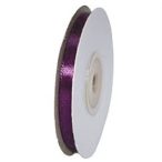 Szatén szalag 6mm/22,86 m - Padlizsán lila