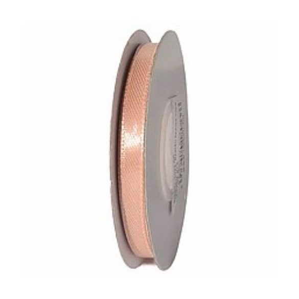 Szatén szalag 6mm/22,86 m - Púder bézs