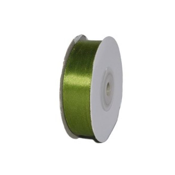 Szatén szalag 20mm/22,86m - Sötét mohazöld