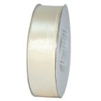 Szatén szalag 20mm/22,86m - Ekrü
