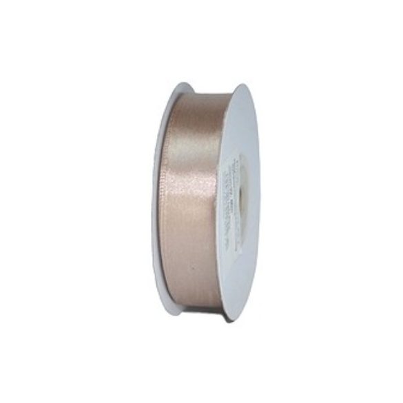 Szatén szalag 20mm/22,86m - Bézs