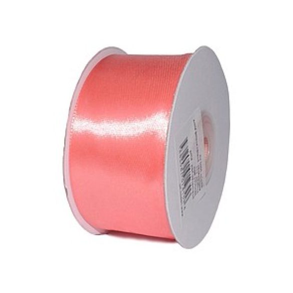 Szatén szalag 38mm/22,86m - Korall