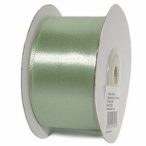 Szatén szalag 38mm/22,86m - Vintage zöld