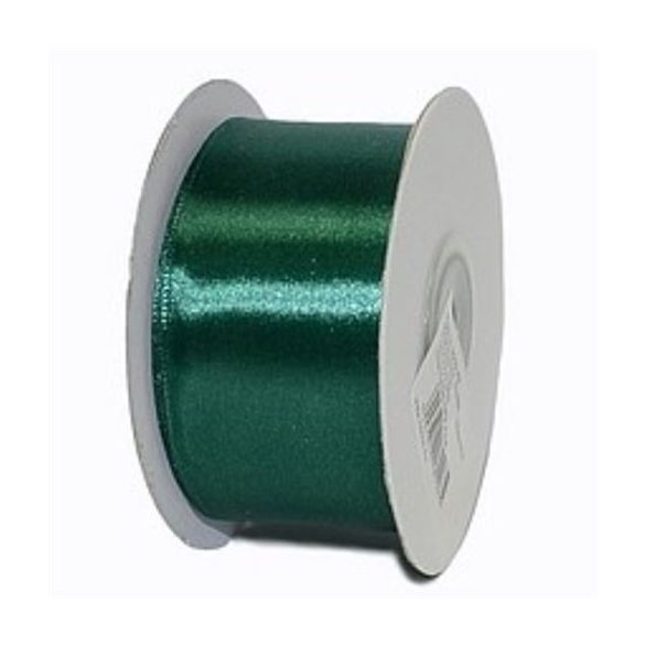 Szatén szalag 38mm/22,86m - Smaragdzöld