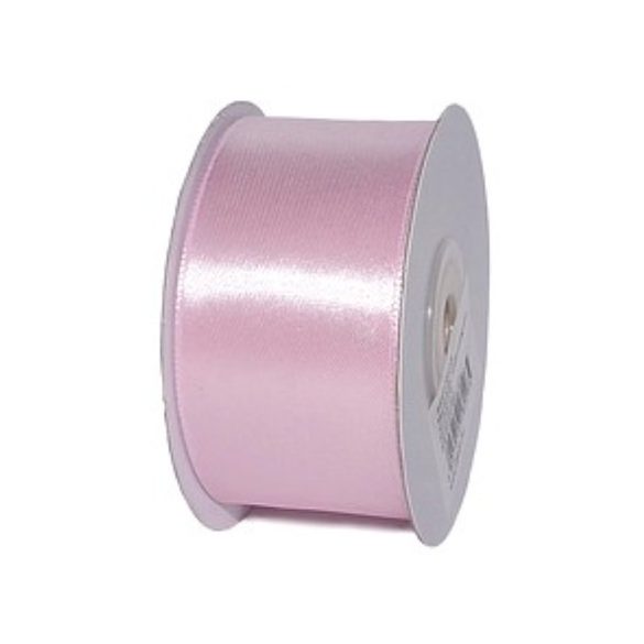 Szatén szalag 38mm/22,86m - Világos rózsaszín