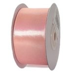 Szatén szalag 38mm/22,86m - Púder rózsaszín