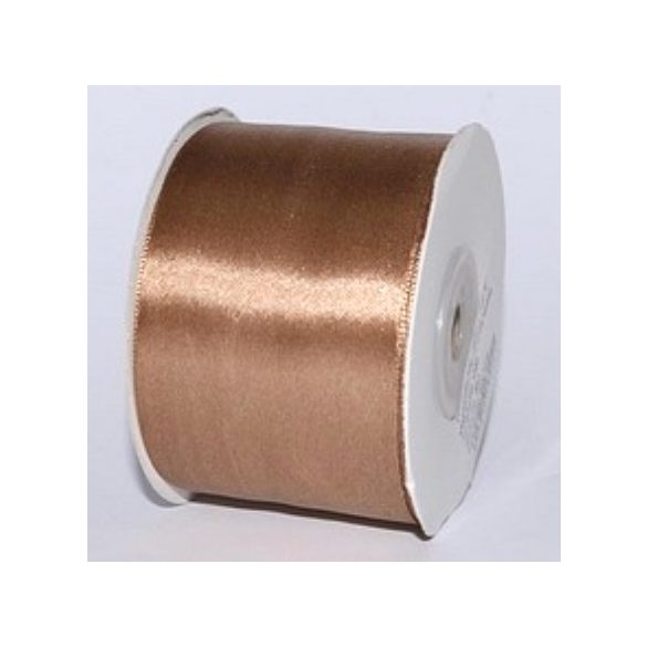 Szatén szalag 50mm/22,86m - Cappucino