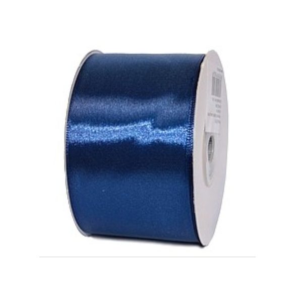 Szatén szalag 50mm/22,86m - Navy kék