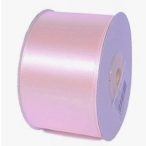 Szatén szalag 50mm/22,86m - Halvány rózsaszín