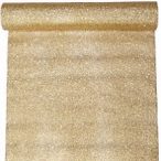 Glitteres anyag 28cm x 5m - Arany