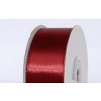 Szatén szalag 25mm/22,86m - Bordó