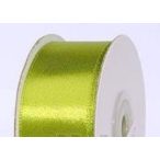 Szatén szalag 25mm/22,86m - Világos mohazöld