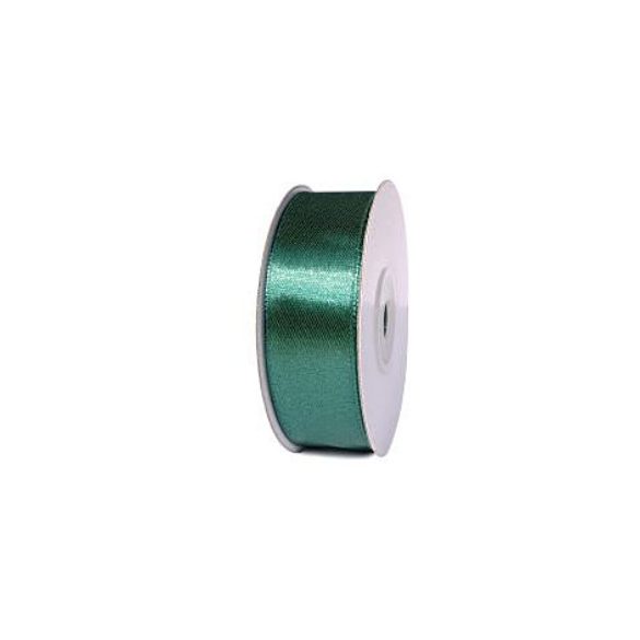 Szatén szalag 25mm/22,86m - Smaragdzöld