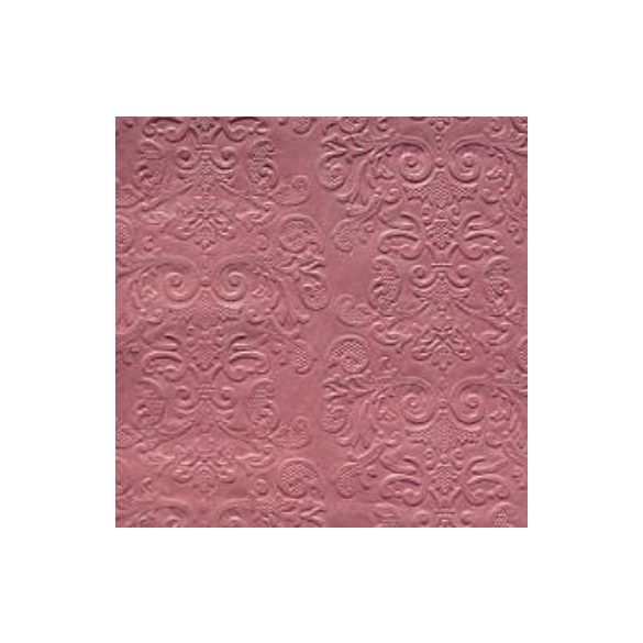 Dombornyomott luxury papír szalvéta 33x33cm 3 rétegű - Mályva (20db/csom)