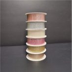 Glitteres szalag 25mm x 10m - Arany