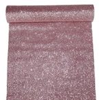 Glitteres anyag 28cmx5m - Rose gold