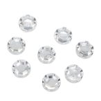 Akril kövek 14mm S/50 - Ezüst