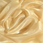 Szatén-organza 47cm/10m - Világos arany