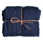 Géz anyag 89cm x 3m - Navy kék