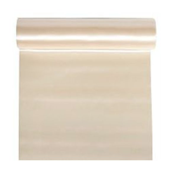 Szatén tekercs 25cm/10m - Krém