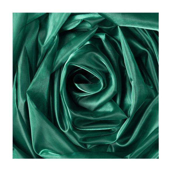 Szatén-organza 47cm/10m - Mélysötét zöld