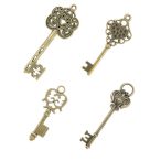   Kulcs vintage stílusú 22mmx56mm, 21mmx60mm, 17mmx48mm, 16mmx58mm (4db/csom)
