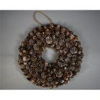 Koszorú vörösfenyő toboz 24cm - Havas