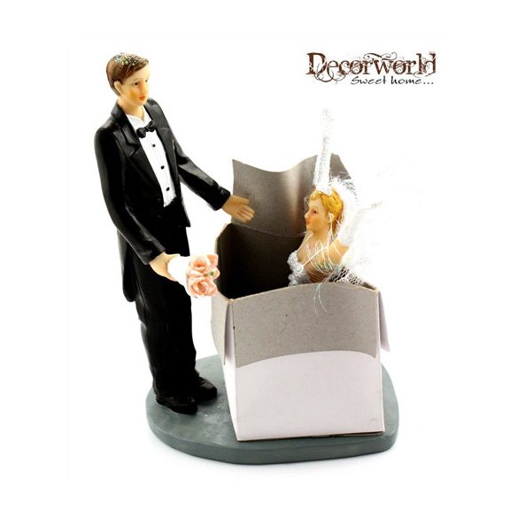 Esküvői pár poly - Meglepetés