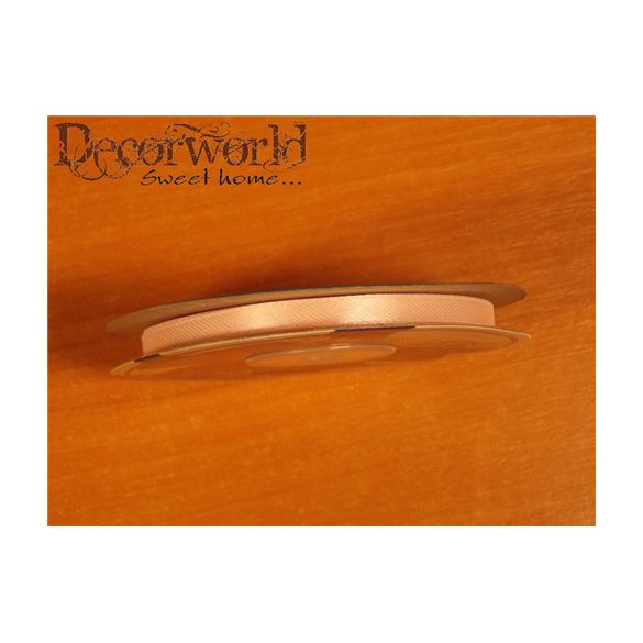 Szatén szalag rózsaszín 6mm/25m