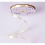 Szatén szalag 6mm x 22,86m - Ekrü