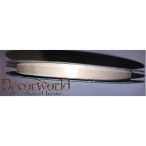 Szatén szalag krém 6mm/25m