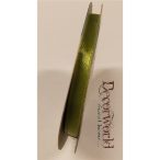 Szatén szalag mohazöld 6mm/25m