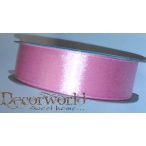 Szatén szalag s. rózsaszín 2,5cm 25m