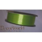 szatén szalag,25mmx25m,fű zöld