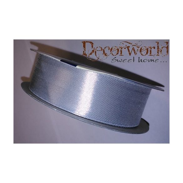 Szatén szalag 25mmx25m szürke