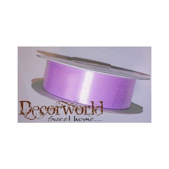 szatén szalag,25mmx25m,akác lila