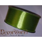 Szatén szalag mohazöld 38mm/25m