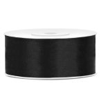 Szalag szatén 50mmx25m fekete