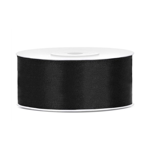 Szalag szatén 50mmx25m fekete